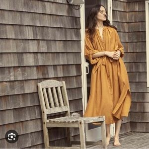 Doen Joan Dress, beautiful yellow foxtail, NWT